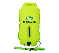 Venture Hut Inflatable Swim Buoy Tow Float - High Visibility Safety Float for Open Water Swimming & Triathlons - Single or Double Chamber