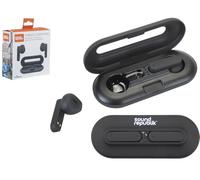 Venture Hut Soft Touch TWS Wireless Earbuds with LED Indicator, Bluetooth Earphones, Deep Bass Stereo Sound, Touch Control, Noise Isolating, 10m Range, Comfortable In-Ear Headphones - Black (Black)