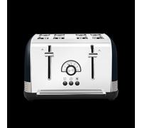 Morphy Richards Venture Retro 4 Slice Toaster Onyx