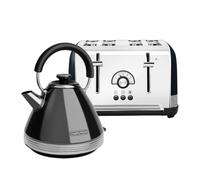 Morphy Richards Venture Kettle and Toaster Set (Onyx)