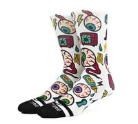 Venture Ultra Soft Casual Crew Socks, Ribbed Terry Loop, Arch Support, Reinforced Heel and Toe, Perfect for Crossfit, Gym, Skateboarding