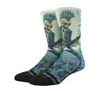 Venture Ultra Soft Casual Crew Socks, Ribbed Terry Loop, Arch Support, Reinforced Heel and Toe, Perfect for Crossfit, Gym, Skateboarding (UK, Alpha, S, M, Regular, Regular, Rockstar)