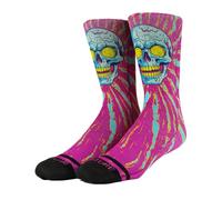 Venture Ultra Soft Casual Crew Socks (Ripper, Solid, Unisex-Adults, S, M, 1 count, 2 pairs)