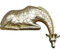 Venture Vehicles Ltd Georgie the Giraffe | Shelf Sitting Figurine | Resin Ornament | Overhangs Shelves