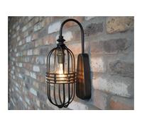 Venture Vehicles Ltd Industrial Style Indoor Wall Light | Black | Battery Operated
