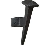 Venture Vehicles Ltd Rustic Traditional Cast Iron Blacksmith Nail Single Coat Hook