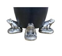 Venture Vehicles Ltd Set of 3 Resin Plant Pot Stands | Frogs | Conservatory Gardening