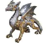 Venture Vehicles Ltd Steampunk Style Gothic Fantasy Dragon Decorative Resin Ornament