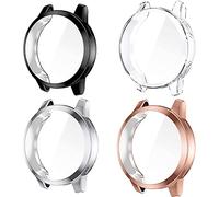 Venu 2S Case, Giaogor All-Around Protective TPU Bumper Cover Screen Protector Case Cover Compatible for Garmin Venu 2S / Venu 2 Smartwatch (4 pack)