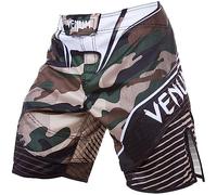 Venum, Camo Hero Fightshorts, Men's, XL, Green/Brown