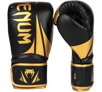 Venum Challenger 2.5 Boxing Gloves - Black/Gold - 16-Ounce