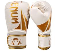 Venum Challenger 2.5 Boxing Gloves - White/Gold - 10-Ounce