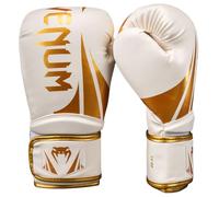 Venum Challenger 2.5 Boxing Gloves - White/Gold - 12-Ounce