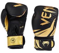 Venum, Challenger 3.0 Boxing Gloves, Unisex Adult, 12 Oz, Black/Gold