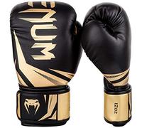 Venum, Challenger 3.0 Boxing Gloves, Unisex Adult, 16 Oz, Black/Gold