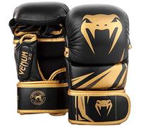 (Black, Small) Venum Challenger 3.0 MMA Sparring Gloves Black/Gold