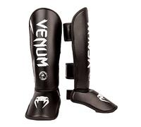 Venum Challenger Kids Shin Guards - Black/White - M