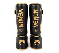 Venum, Challenger Standup Shin Guards, Men's, M, Black/Gold