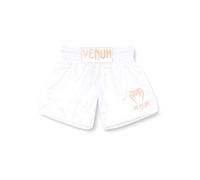 Venum, Classic Muay Thai Shorts, Men's, S, White/Gold