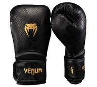 Venum Contender 1.5 XT 3D Boxing Gloves - Black-Gold 12-Ounce
