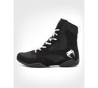 Venum Contender Boxing Boots Pure Black - 40.5