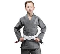 Venum, Contender Kids BJJ Gi (Free white belt included), Unisex Kids, C0, Grey