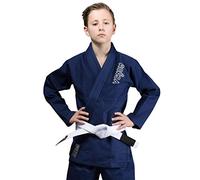 Venum, Contender Kids BJJ Gi (Free white belt included), Unisex Kids, C3, Navy Blue