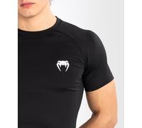 Venum, Contender Short Sleeve Rashguard, Men's, M, Black/White