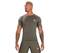 Venum, Contender Short Sleeve Rashguard, Men's, M, Khaki