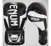 Venum, Elite Boxing Gloves, Unisex Adult, 10 Oz, Black/White