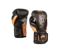Venum, Elite Evo Boxing Gloves, Unisex Adult, 16 Oz, Black/Bronze