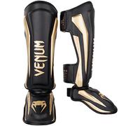 Venum, Elite Standup Shin Guards, Men's, M, Black/Gold