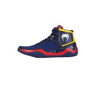 Venum, Elite Wrestling Shoes, Men's, 36.5, Blue/Yellow
