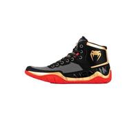 Venum, Elite Wrestling Shoes, Men's, 44.5, Black/Gold/Red