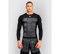 Venum G-Fit Scales Long Sleeve Rashguard Black Grey - M