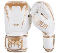 Venum, Giant 3.0 Boxing Gloves, Unisex Adult, 14 Oz, White/Gold