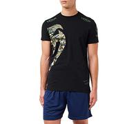 Venum Mens Athletic T-Shirt, Black/Camouflage, M EU