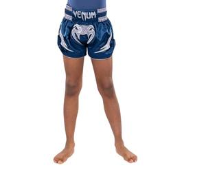 Venum Inferno Kids Muay Thai Shorts, Royal Blue, 12 Years Unisex Child