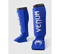 Venum Kontact Fight Shin Guards Blue White - M