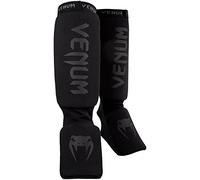 Venum, Kontact Shin Guards, Men's, XS, Black/Black