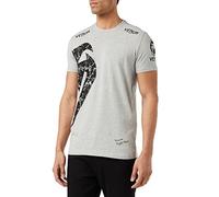 Venum Men Giant T-Shirt, Grey/Black, Medium