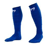 Venum Mens Elite Performance Long Socks, Royal Blue/White, M EU