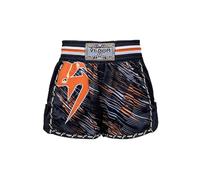 Venum Men's Giant Muay Thai Shorts, Orange, Large