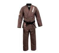 Venum Mens Kimono De Jjb Elite 5.0 (450 Gsm) BJJ Gi, Chocolate Brown, 4 Years EU
