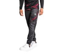 Venum Men's UFC Authentic Fight Week 2.0 Joggers Training Pants, Black/Red, XL