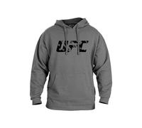 Venum Men's UFC Unrivaled Hoodie Hooded Sweatshirt, Heather Grey, 3XL