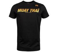 Venum Womens Muay Thai Vt T-Shirts, Black(Black/Gold), XXL EU