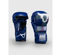Venum Ringhorns Charger MMA Gloves Navy Blue White - S-M