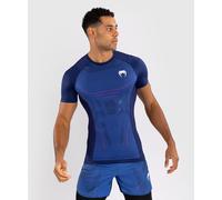Venum Technical 3.0 Short Sleeve Rashguard - Night Blue - L
