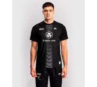 Venum UFC Zenith Fight Night Short Sleeve T-Shirt Black White - XL